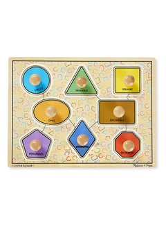 Melissa & Doug Melissa And Doug Large Shapes Jumbo Knob 3390 - Jigsaws And Puzzles  - Image 1