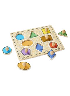Melissa & Doug Melissa And Doug Large Shapes Jumbo Knob 3390 - Jigsaws And Puzzles  - Image 3