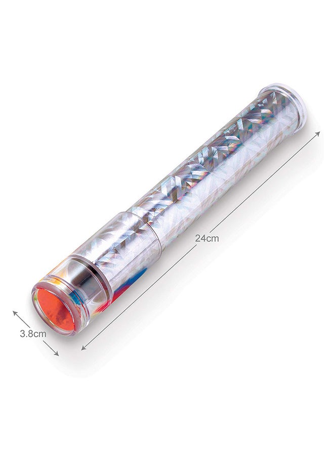 4M KidzLabs Kaleidoscope Making Kit – Build Your Own Optical Toy with Colored Beads, Foil & More | Learn Light Reflection & STEM Concepts | Arts & Crafts Science Kit for Kids Ages 7+ 16.7cm - Image 4