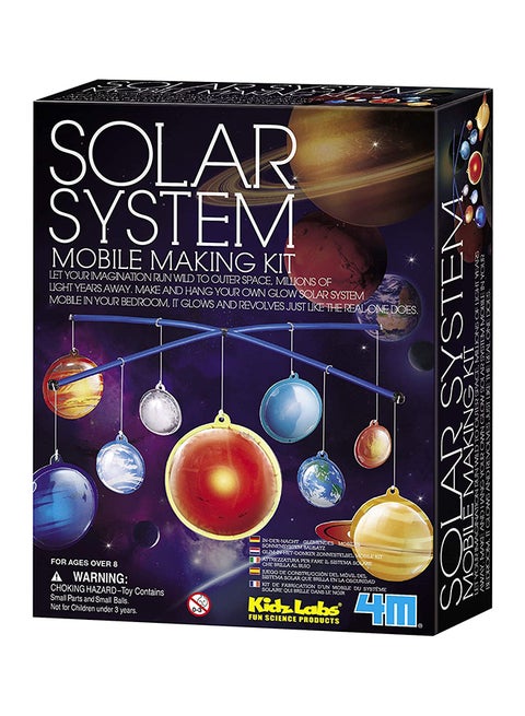 Kidz Labs Glow Solar System Mobile Making Kit