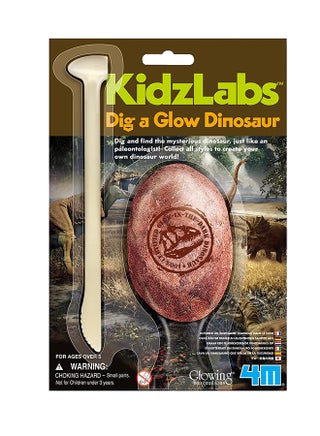 KidzLabs / Dig A Glow Dinosaur (6 Assorted) - v1616731508/N23369626A_1