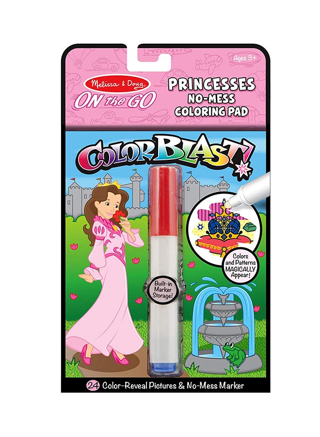 ميليسا آند دوج دفتر تلوين كولور بلاست بدون فوضى وبتصميم الأميرة من أون ذا جو طراز 5356 متعدد الألوان - Image 1