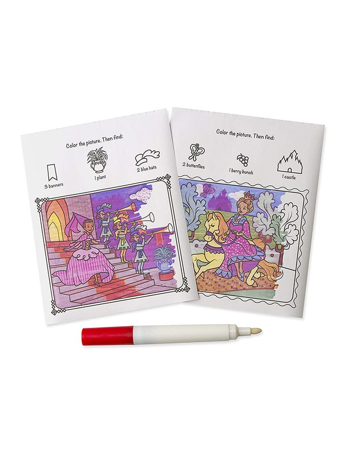 ميليسا آند دوج دفتر تلوين كولور بلاست بدون فوضى وبتصميم الأميرة من أون ذا جو طراز 5356 متعدد الألوان - Image 2