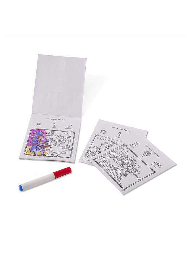 ميليسا آند دوج دفتر تلوين كولور بلاست بدون فوضى وبتصميم الأميرة من أون ذا جو طراز 5356 متعدد الألوان - Image 3