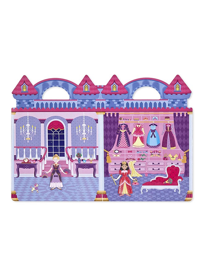 Melissa & Doug Puffy Sticker Play Set Princess – 67 Reusable Puffy Stickers with Mix‑&‑Match Royal Outfits, Accessories & 4 Fold‑Out Palace Scenes for Storytelling & Travel Fun | MD9100 11.5 x 8.25inch - Image 2