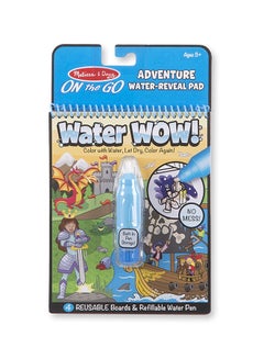 Melissa & Doug Water Wow Adventure Colouring Book With Pen 9317  - Image 1