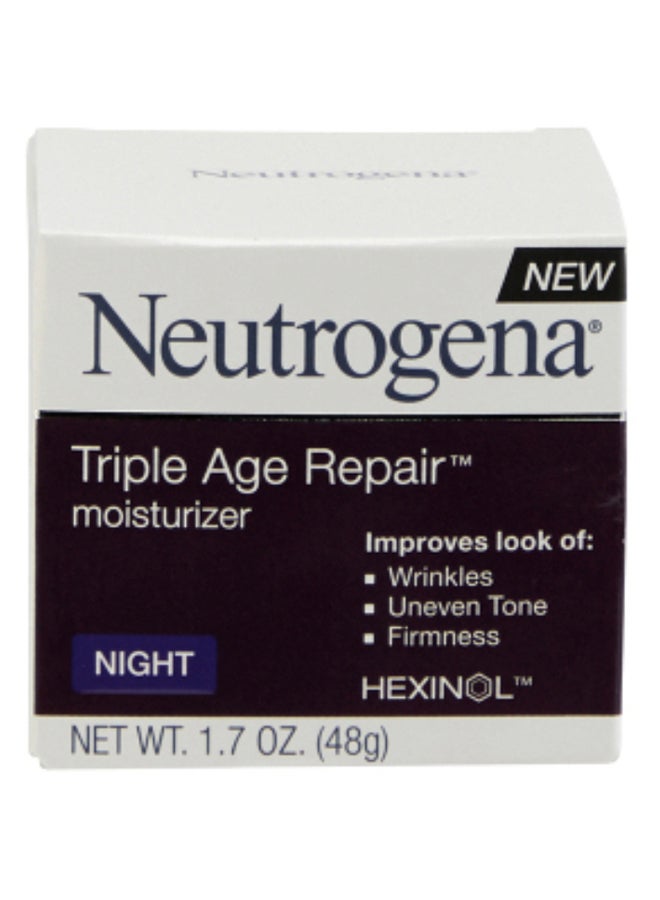 نيوتروجينا مرطيب ليلي تريبل إيج ريبير 1.7 ozأوقية - Image 3