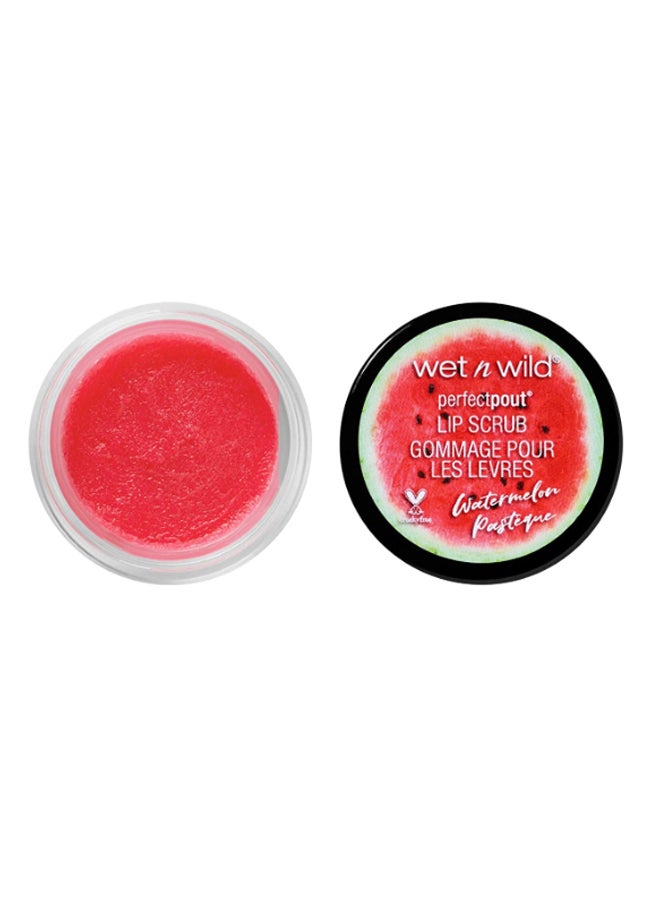 Wet N Wild Watermelon Perfect Pout Lip Scrub Pink 10grams  - Image 2