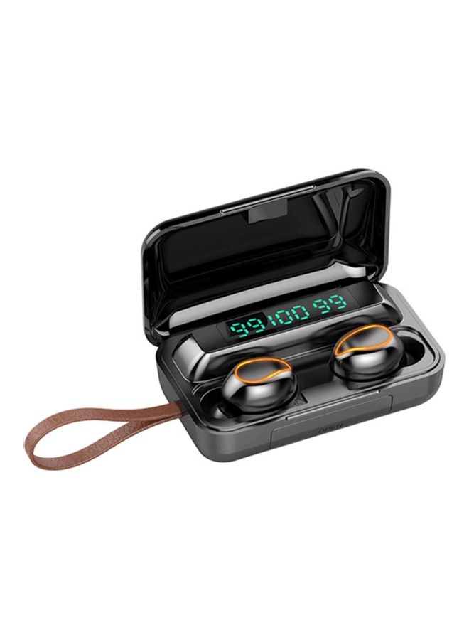 F9 TWS Bluetooth In-Ear Earbuds With Charging Case Black
