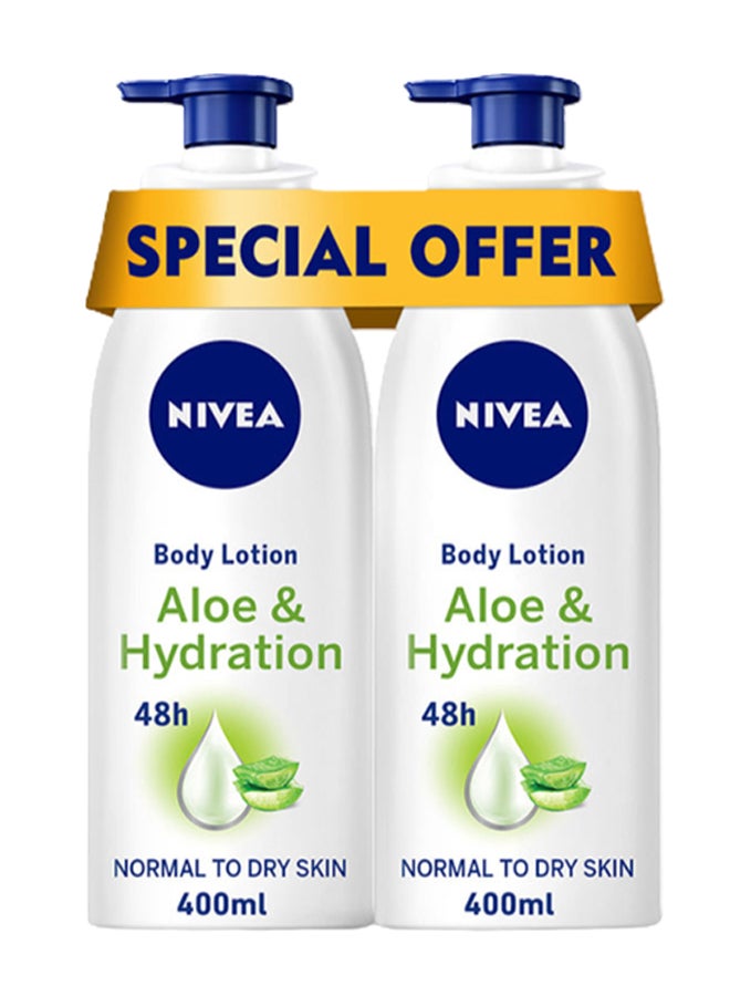 Nivea Aloe And Hydration Body Lotion 800ml - Image 1
