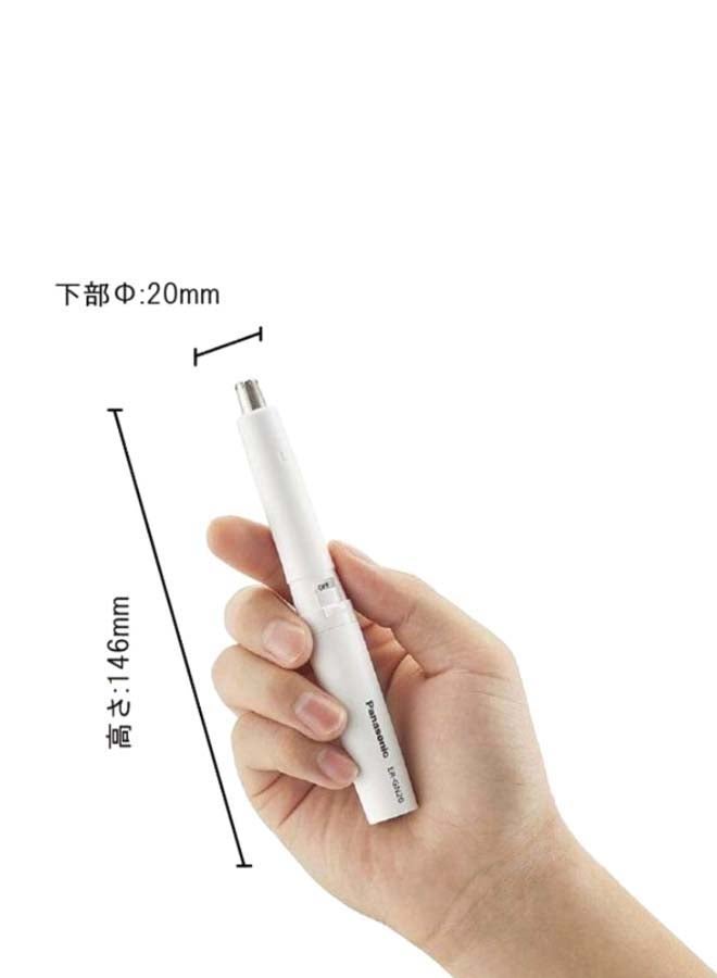 باناسونيك ماكينة حلاقة شعر الوجه والأنف أبيض 14.6 x 2سم - Image 3