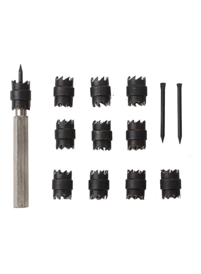 13-Piece Spot Weld Cutters Black - Image 1