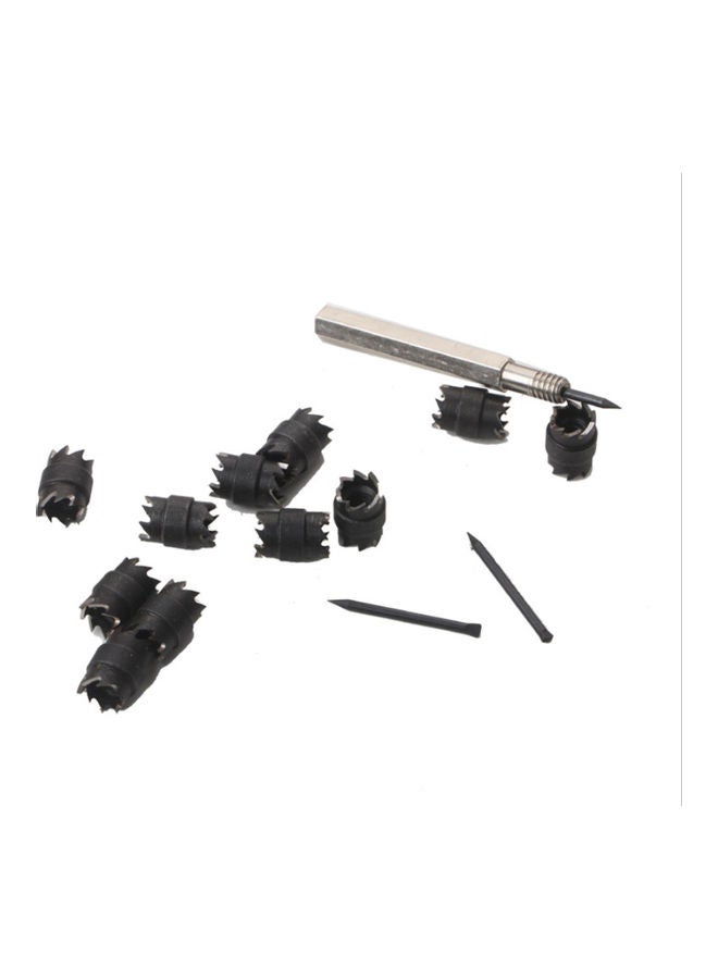 13-Piece Spot Weld Cutters Black - Image 3