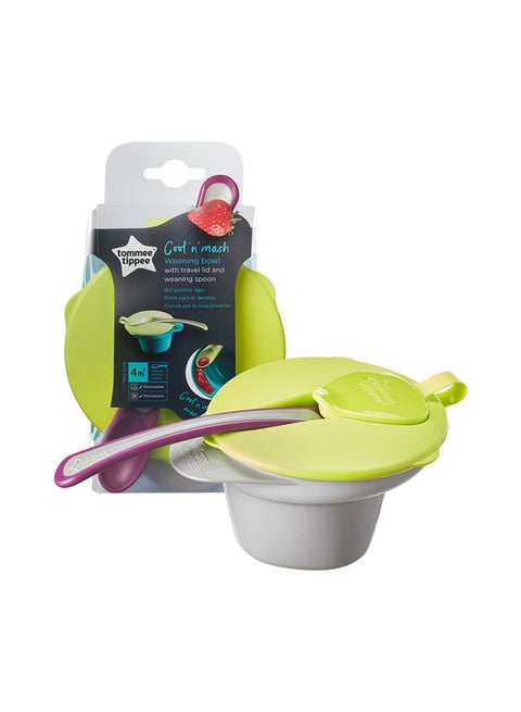 Explora Cool And Mash Weaning Bowl Multicolor
