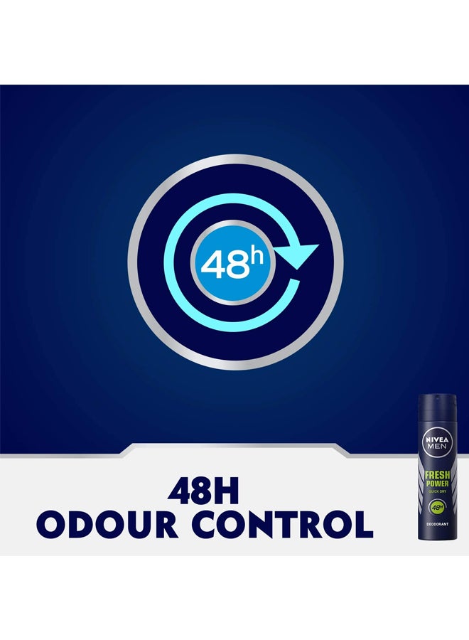 نيفيا بخاخ مضاد للتعرق فريش باور برائحة منعشة - Image 4