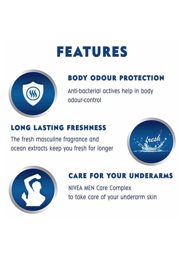 Nivea Pack Of 2 Fresh Active 48H Deodorant Spray 2x200ml - Image 5
