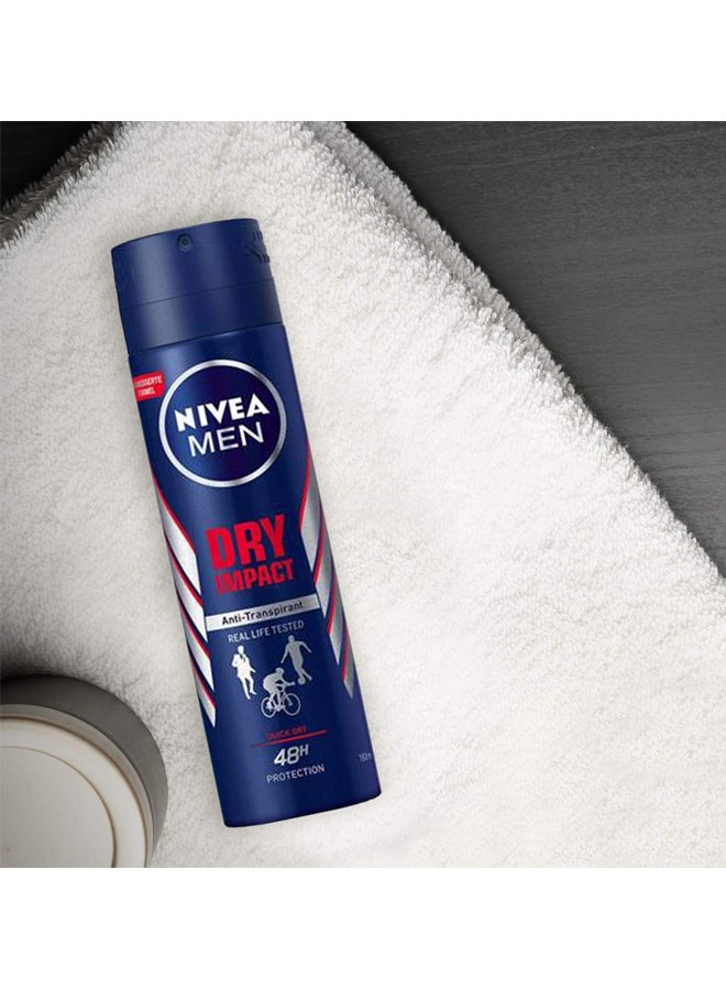 Nivea Pack Of 3 Dry Impact Deodrant 150x3ml  - Image 3