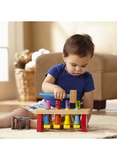 Melissa & Doug Deluxe Pounding Bench  - Image 4