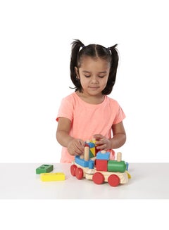 Melissa & Doug Stacking Train Toddler Toy  - Image 5