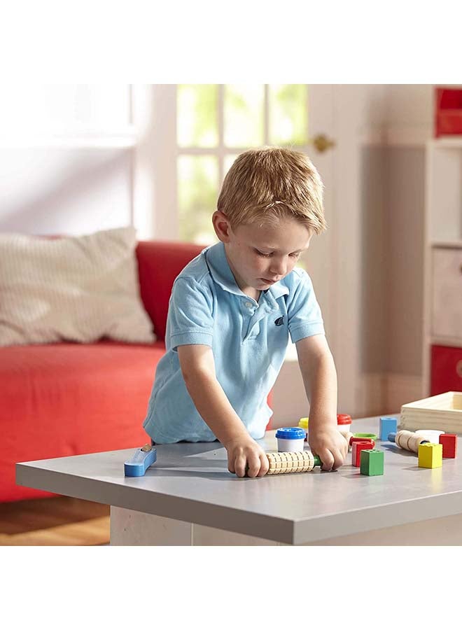 Melissa & Doug Shape, Model And Mold Modelling Dough Kit 3.81 x 25.4 x 25.4cm - Image 5