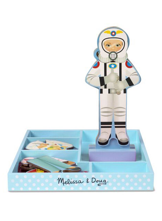Melissa & Doug 24-Piece Julia Magnetic Dress-Up Pretend Play 5164  - Image 3
