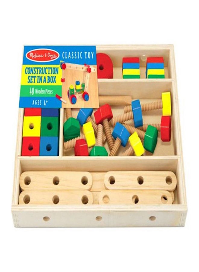 Melissa & Doug 48-Piece Classic Construction Set In A Box  - Image 4