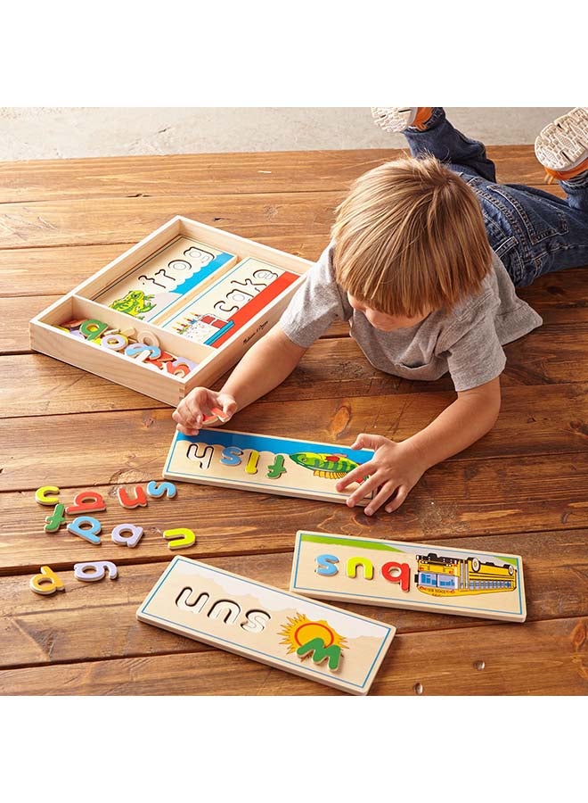 Melissa & Doug - See And Spell Learning Activity Game - Image 1