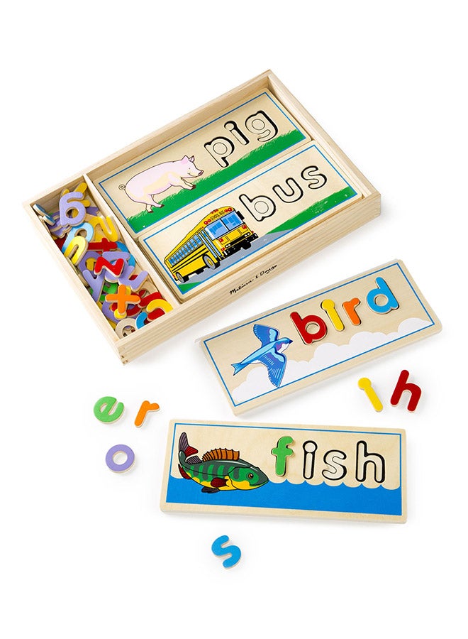 Melissa & Doug - See And Spell Learning Activity Game - Image 1