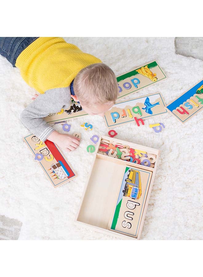 Melissa & Doug - See And Spell Learning Activity Game - Image 1
