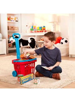 Melissa & Doug Fill And Roll Grocery Basket Play Set  - Image 5