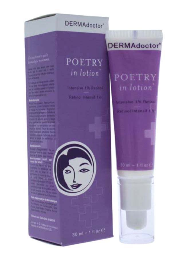DERMAdoctor Poetry In Lotion Intensive 1% Retinol 30ml - Image 2