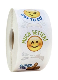 Round Shape Sticker Roll Multicolour