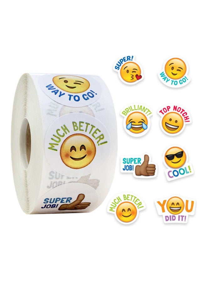 MissTiara - Round Shape Sticker Roll Multicolour - Image 1