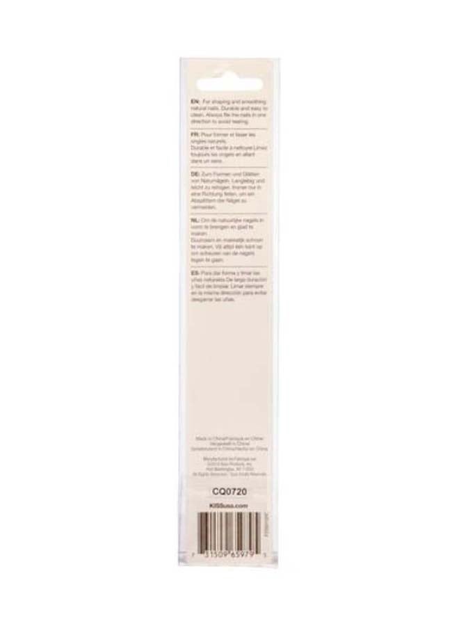 KISS - Glass File For Nails White - Image 1