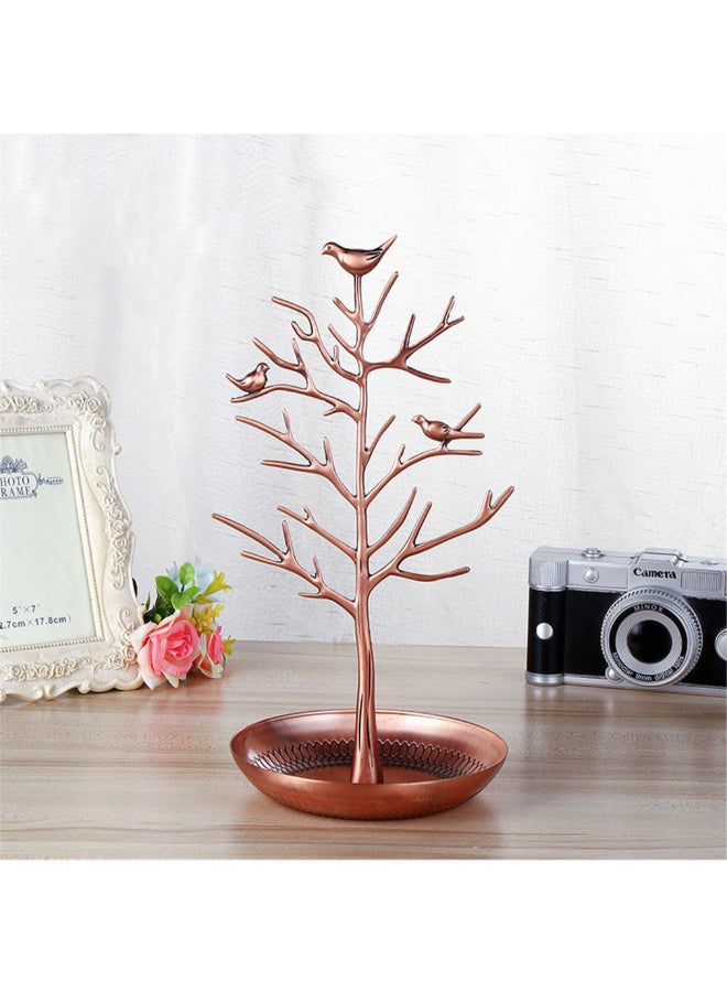 WLFF Birds Tree Vintage Jewellery Showcase Stand - Image 1