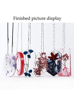 6-Piece Silicone Mold Cavity Cabochon Gemstone Polymer Clay Crafting Jewelry Set