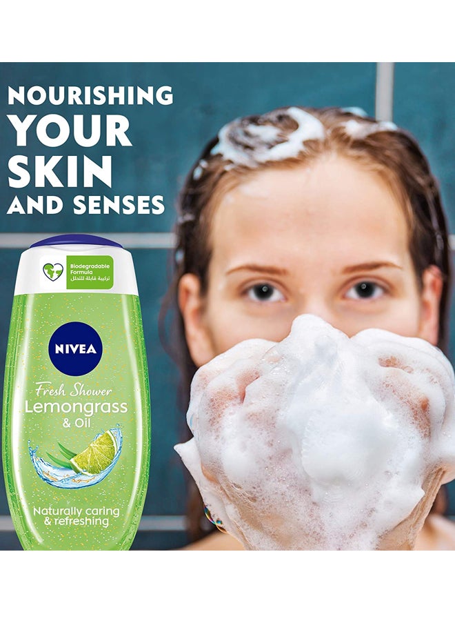 Nivea 2-Piece Lemongrass And Oil Shower Gel 2x250ml - Image 2