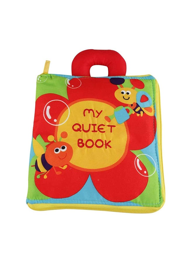 12 Pages Soft Cloth Baby Book - Image 1
