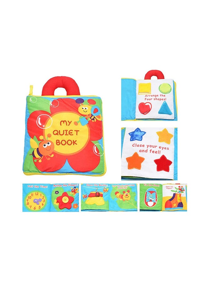 12 Pages Soft Cloth Baby Book - Image 5