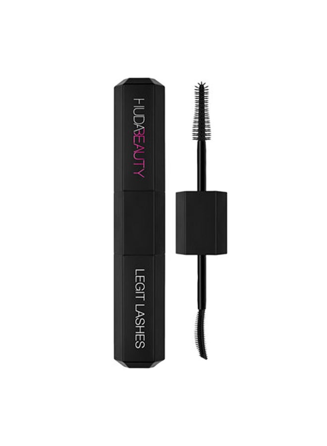 HUDA BEAUTY Duo Ended Mascara - Legit Lashes Black - Image 1