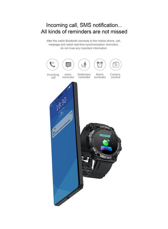 FD68 Bluetooth Smartwatch Camouflage - Image 2