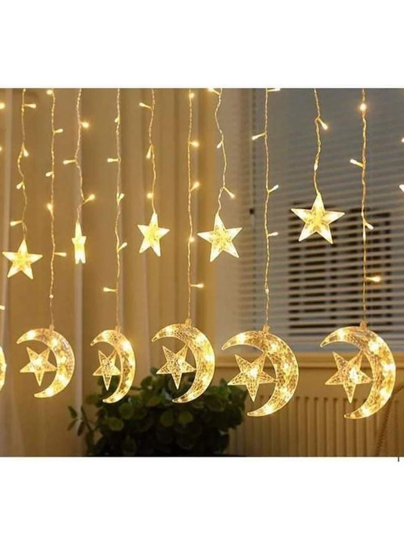 مصباح LED للزينة للسيارة لرمضان أصفر 20x11x20سم  - Image 1