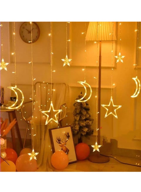 مصباح LED لسيارة رامدان للزينة أصفر 22x9x18سم