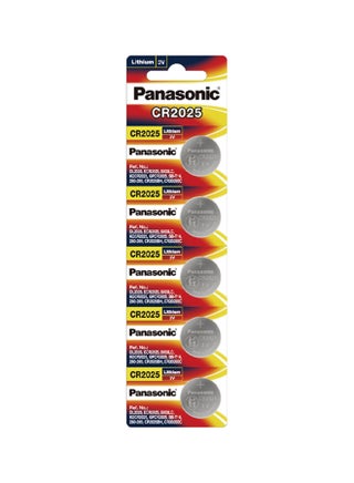 5-Piece Lithium Remote Battery Set Silver - v1616772811/N29167854A_1