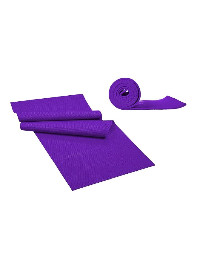 SkyLand Anti-Skid Yoga Mat 6 mm - Purple 172.72x60.96cm  - Image 3