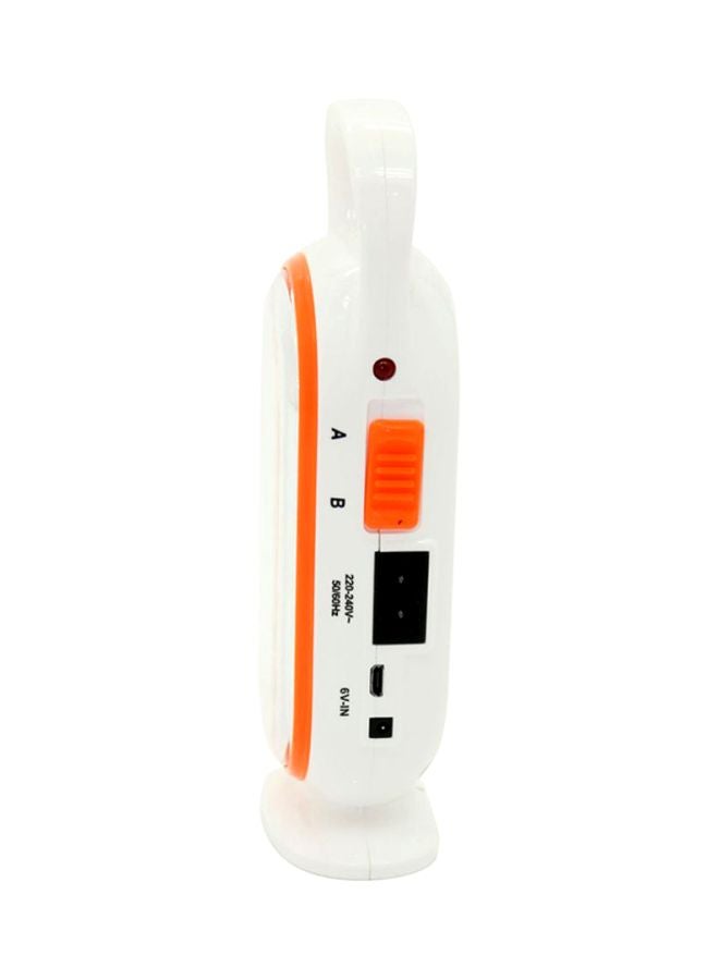 SONASHI Rechargeable Emergency Lantern with Bright LED Light  Builtin Battery with Working Time 4 Hours  Emergency Lanterns and Lights  Perfect for Home Camping Outdoor And Picnic SEL-704 White/Orange  - Image 3