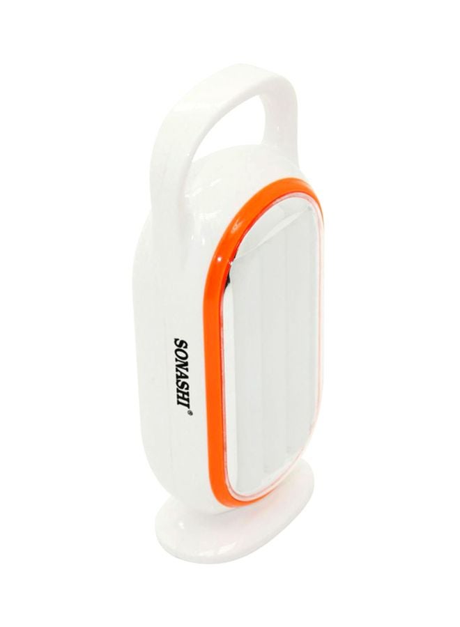 SONASHI Rechargeable Emergency Lantern with Bright LED Light  Builtin Battery with Working Time 4 Hours  Emergency Lanterns and Lights  Perfect for Home Camping Outdoor And Picnic SEL-704 White/Orange  - Image 4