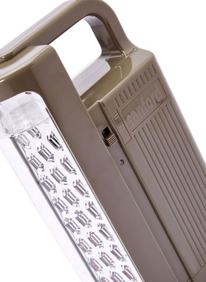 سانفورد فانوس طوارئ قابل للشحن رمادي / أبيض - Image 3