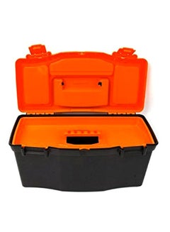 Tactix Plastic Enhanced Tool Box Orange/Black 50x26x24cm  - Image 5