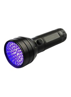 51 LED UV Flashlight Black 6x6centimeter